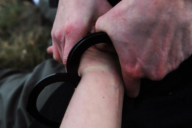 Training exercise handcuffs