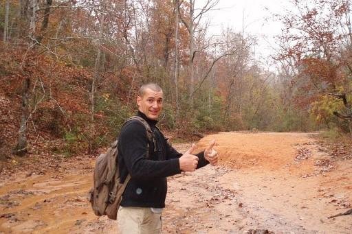 Austin Tice hiking. 