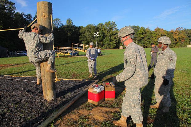 Sergeant 1st class competes in Best Warrior competition. 