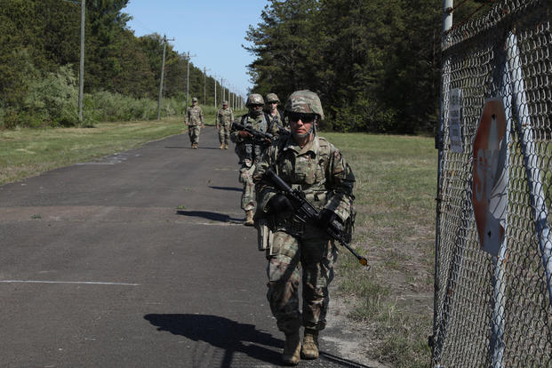 Soldiers with the 412th Civil Affairs Battalion, 360th Civil Affairs Brigade in Operation Viking at Joint Base Cape Cod