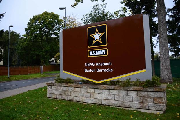 Barton Barracks at U.S. Army Garrison Ansbach. 
