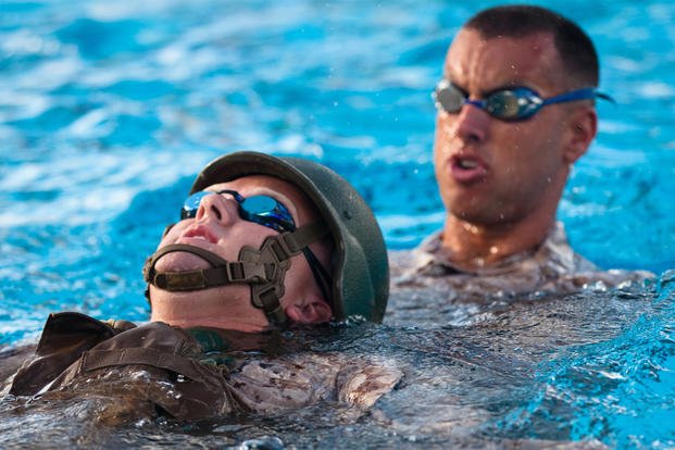 Why treading water is so important in the military