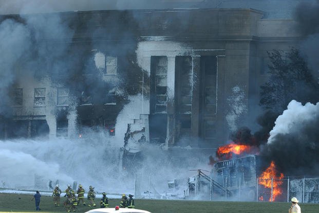 pentagon crash site