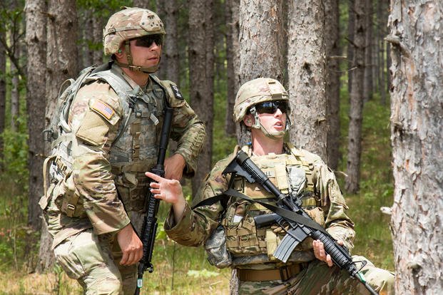 Reserve soldiers handful stressful situation during Best Warrior competition.