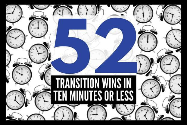 52 Easy Transition Tasks - Canva