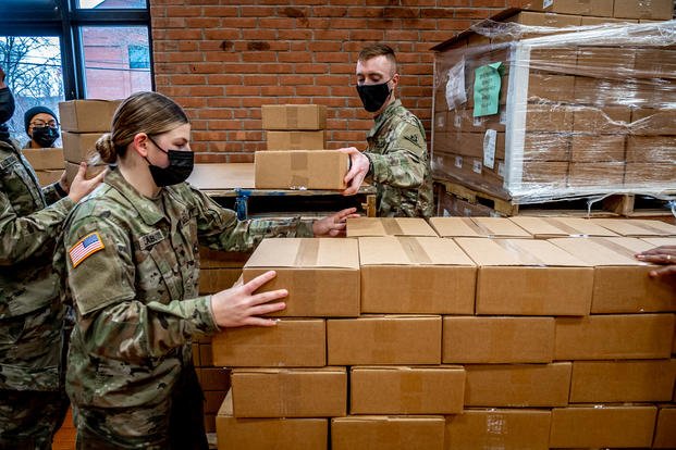 Connecticut National Guard organize shipment of at-home COVID-19 testing kits