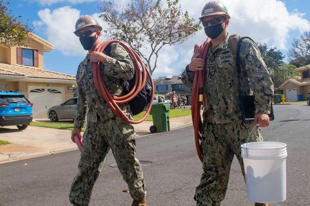 Home water system flushing restoration Pearl Harbor