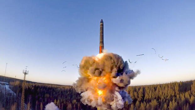 ground-based intercontinental ballistic missile was launched from the Plesetsk facility