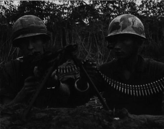 Vietnam M60 machine gun