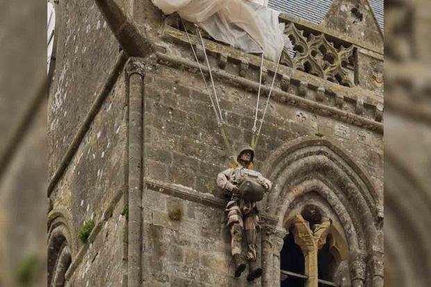 A Paratrooper Started D-Day by Hanging from His Chute on a Church