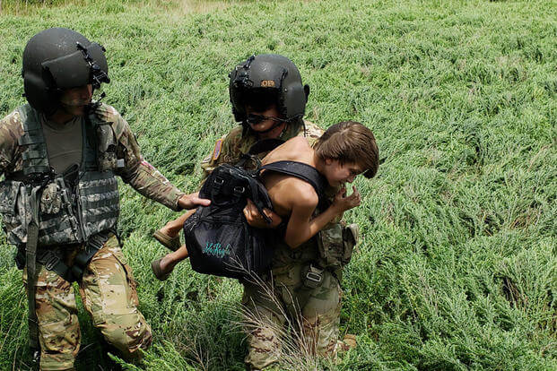 Kentucky National Guard soldiers and airmen aided in flood relief efforts