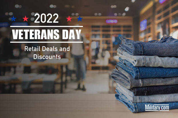 2022 Veterans Day retail discounts