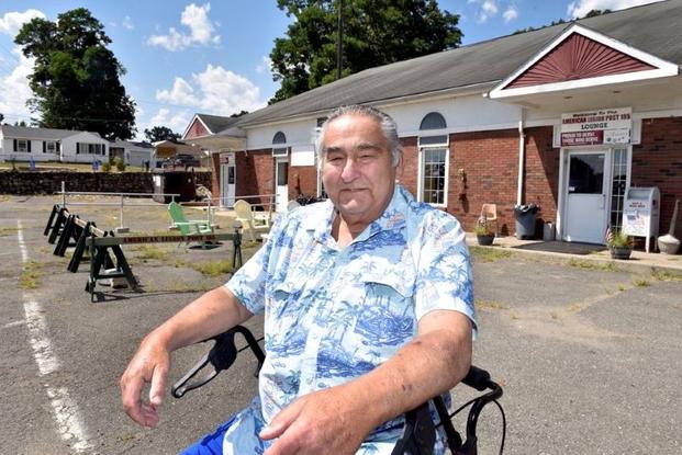 Louis Russo, chairman of the House Committee at the American Legion Post 185 in Massachusetts. 