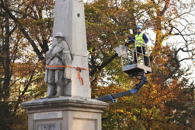 Poland Removes 4 Communist-Era Red Army Monuments