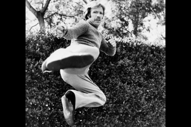 chuck norris kick center