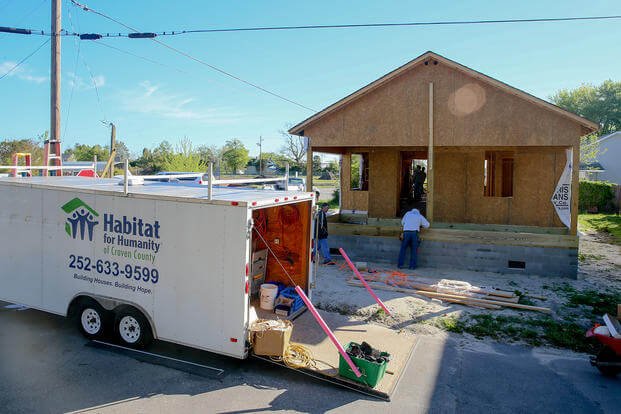 Habitat for Humanity is one of several nonprofit organizations that could provide job opportunities for transitioning service members and veterans. 