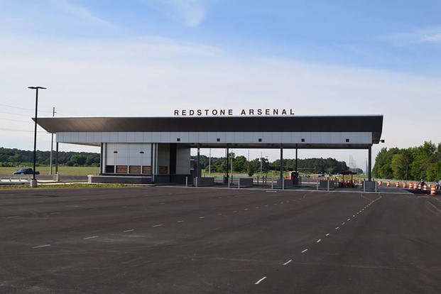 Redstone Arsenal moves its main gate farther from the interstate