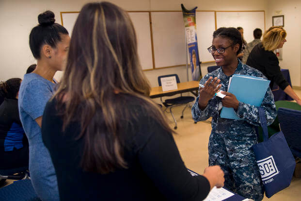 Joint Base Pearl Harbor-Hickam, Hawaii, hosts a free hiring event held for service members, veterans and military spouses.