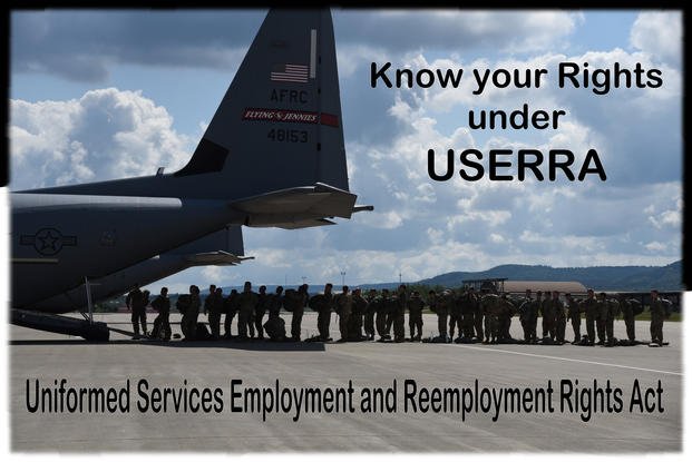 Under the Uniformed Services Employment and Reemployment Rights Act (USERRA), employers must reinstate permanent employees returning from active duty to their former positions or comparable positions of like status, seniority and pay. 