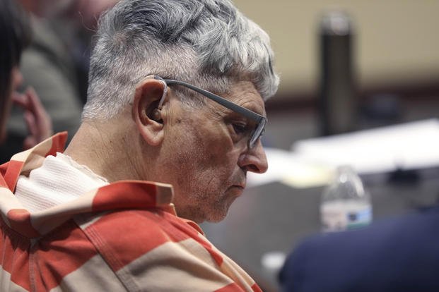 Frederick Hopkins listens during his sentencing hearing in Florence, S.C.