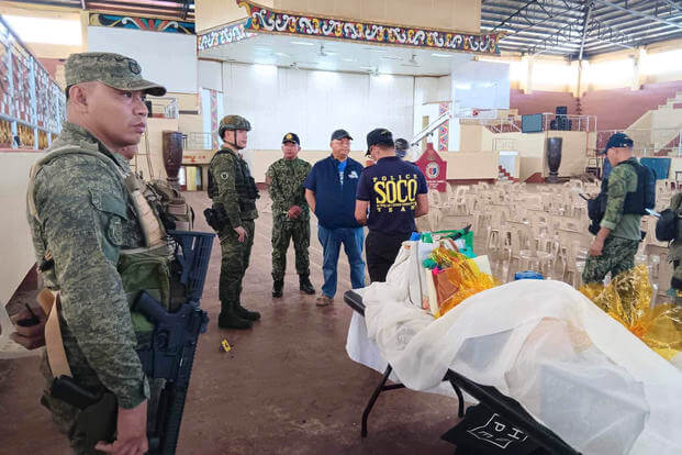 Philippine President Blames Foreign Militants for a Bombing That Killed 4 Christian Worshippers