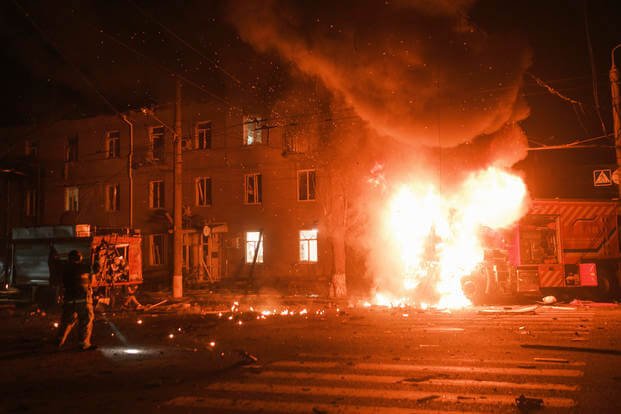 Russian Drone Attack Kills 4 People and Wounds 12 in Kharkiv, Ukraine’s 2nd-Largest City