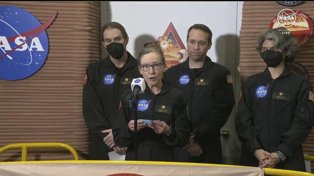 NASA crew members of the first CHAPEA mission.