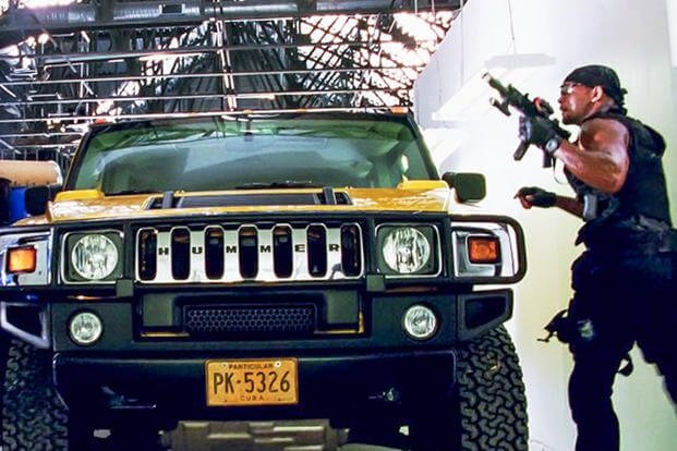 There was a brief moment in the early 2000s when the Hummer H2 seemed like it might be cool. 