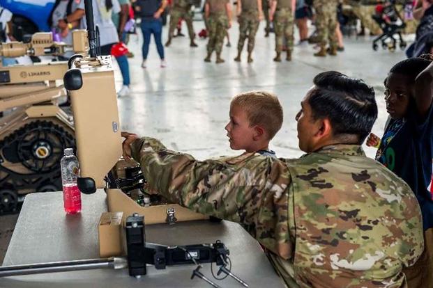 Operation KUDOS at Wright-Patterson Air Force Base, Ohio. 