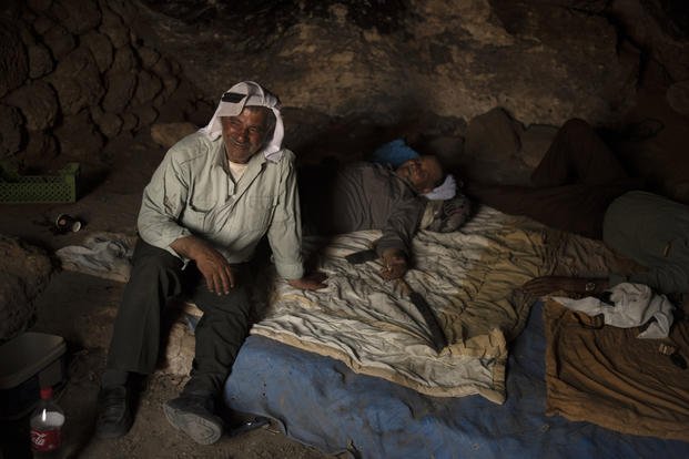  residents of the West Bank village of Khirbet Zanuta