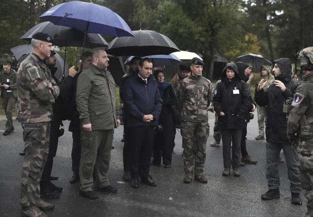 France Ukraine Training Troops