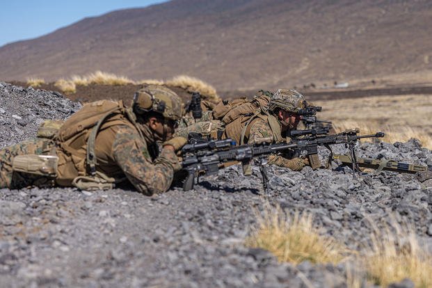 Marines Pohakuloa Training Area, Hawaii