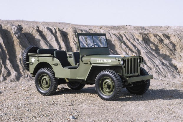 During World War II, Jeeps like this one were everywhere. (Stellantis)