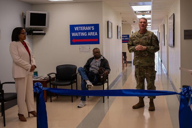 VA Dental Clinic ribbon cutting ceremony at Seymour Johnson Air Force Base