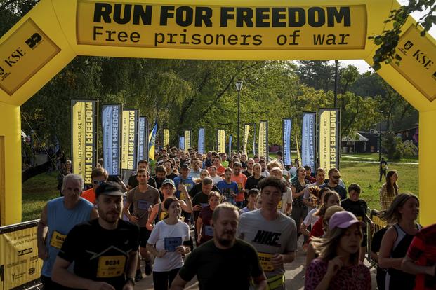 Charity run to raise awareness on Ukrainian prisoners of war held by Russia