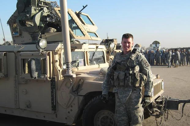 Dan Driscoll, then a platoon leader, serving with the 10th Mountain Division in Iraq. 