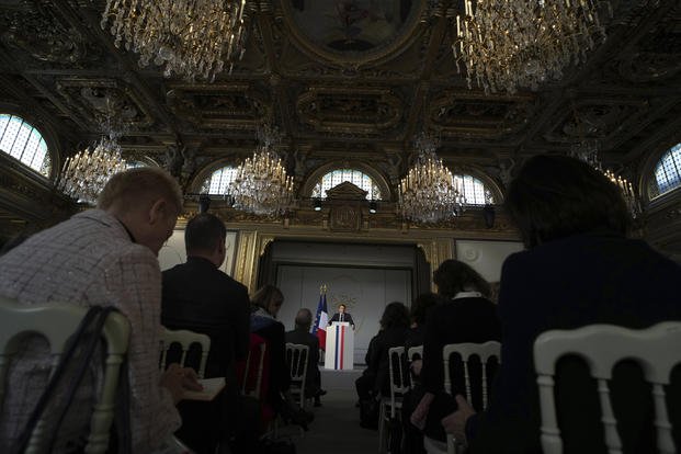 French President Emmanuel Macron