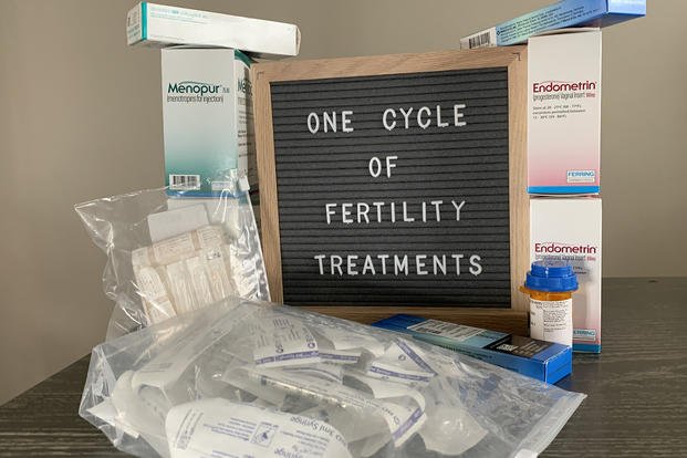 Military couples experience higher rates of infertility than the general population. 