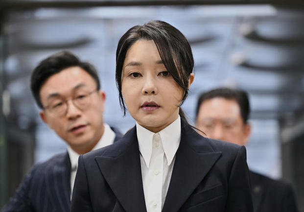 South Korea's former first lady Kim Keon Hee, wife of impeached former president Yoon Suk Yeol
