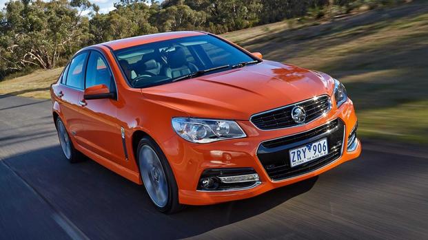 2014 holden commodore front