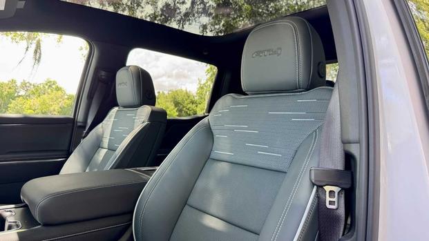 2026 GMC Sierra EV front seat