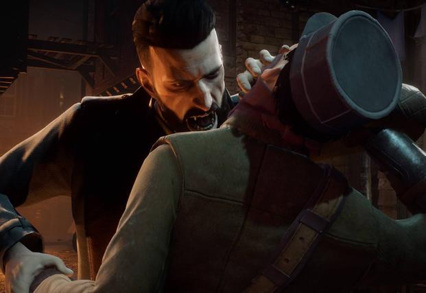 Biting a victim in Vampyr