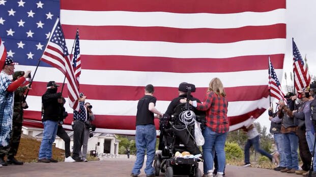 Veterans reveal a new home to a wounded warrior, Gary Sinise Foundation