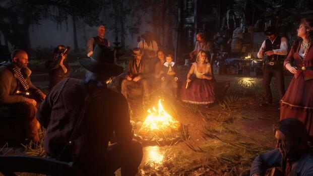 Shady Belle camp in Red Dead Redemption 2