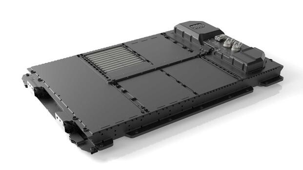 Mercedes-Benz EQS Solid-State Test Car battery pack
