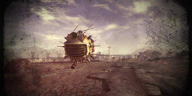 ED-E Endscreen from Fallout: New Vegas