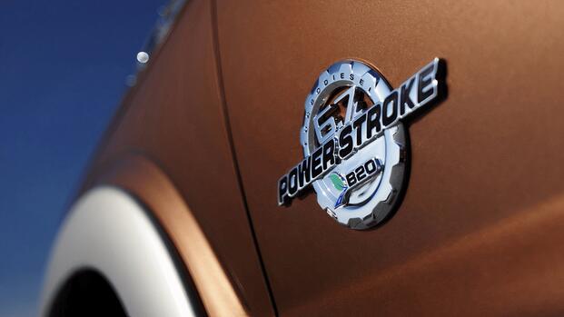 2013 Ford F-250 Super Duty powerstroke badge