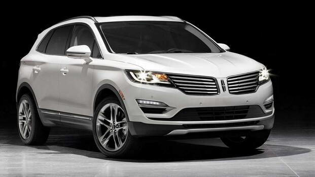 Lincoln MKC front quarter white