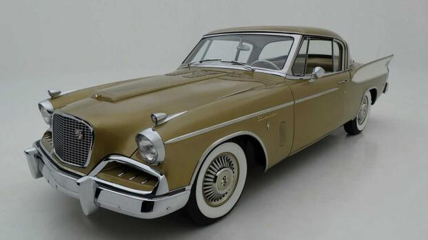 1957 studebaker golden hawk front