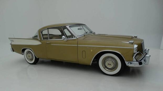 1957 studebaker golden hawk side